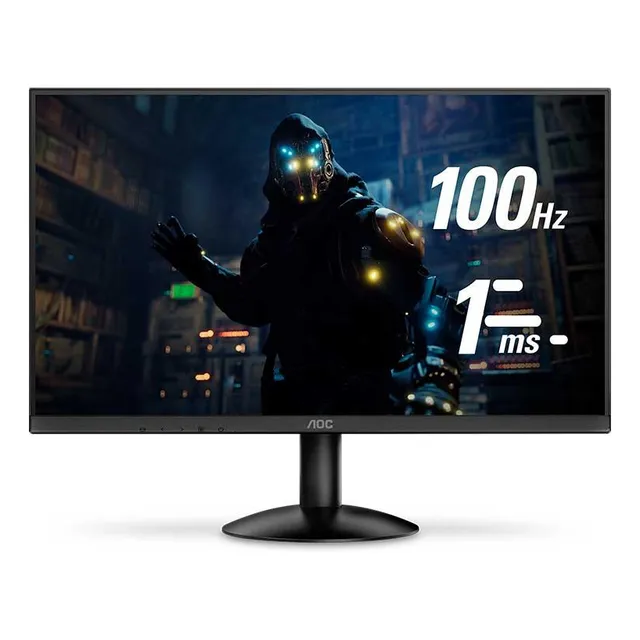 Monitor Gamer Aoc 21,5 Full Hd 100hz 1ms 22b30hm2 Preto 127/220v