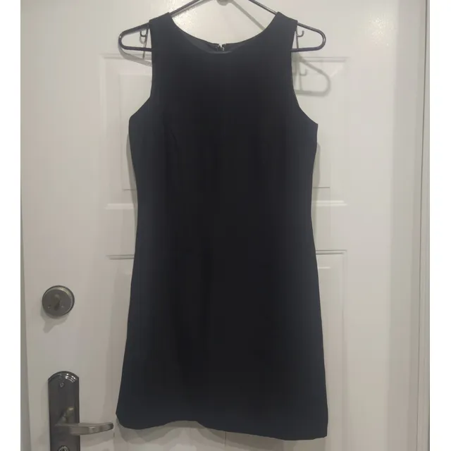 Vestido De Dama Tipo Ejecutivo Talla 8, Negro, Usado