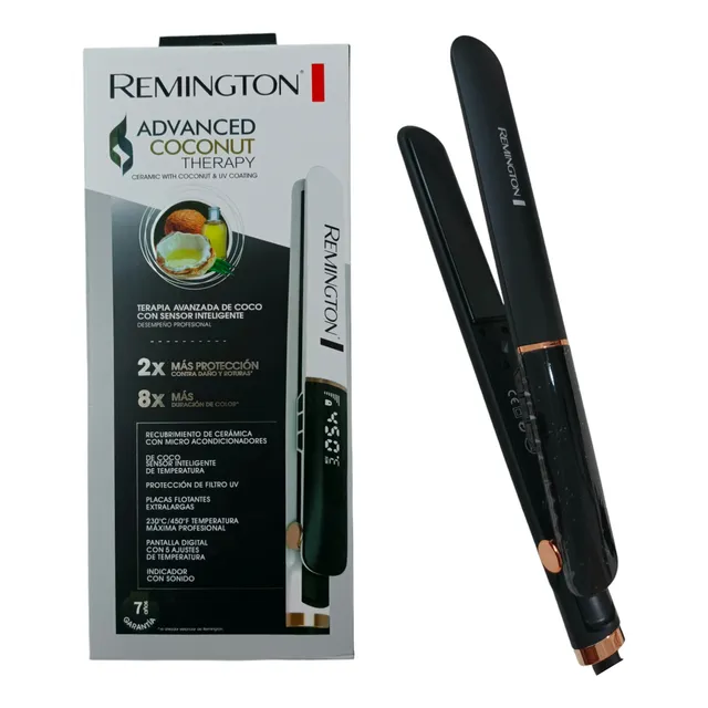 Plancha Remington Advanced Coconut Therapy Nuevo