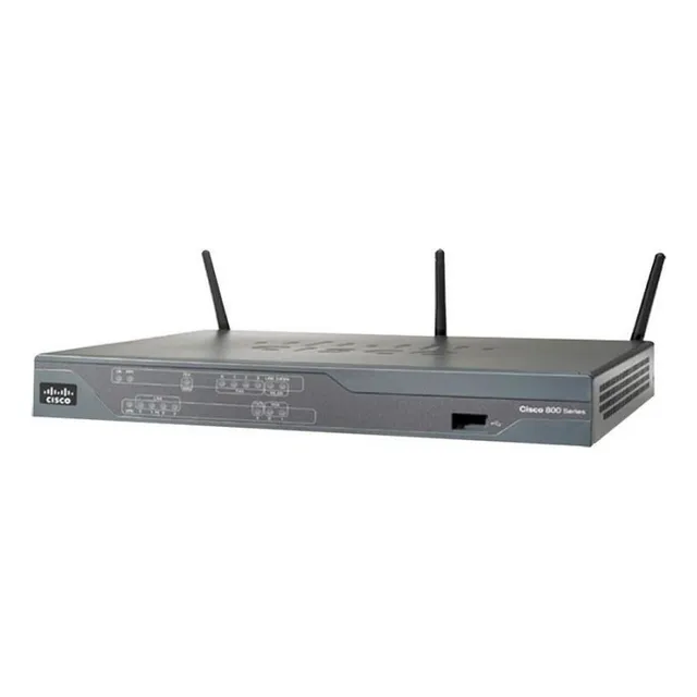 Router Cisco 880 Series CISCO887VA-K9 negro