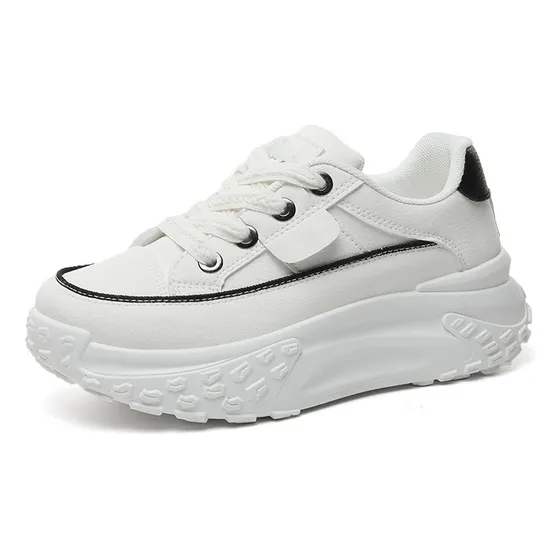 Zapatos Plataformas Casual Moda Tenis Para Mujer