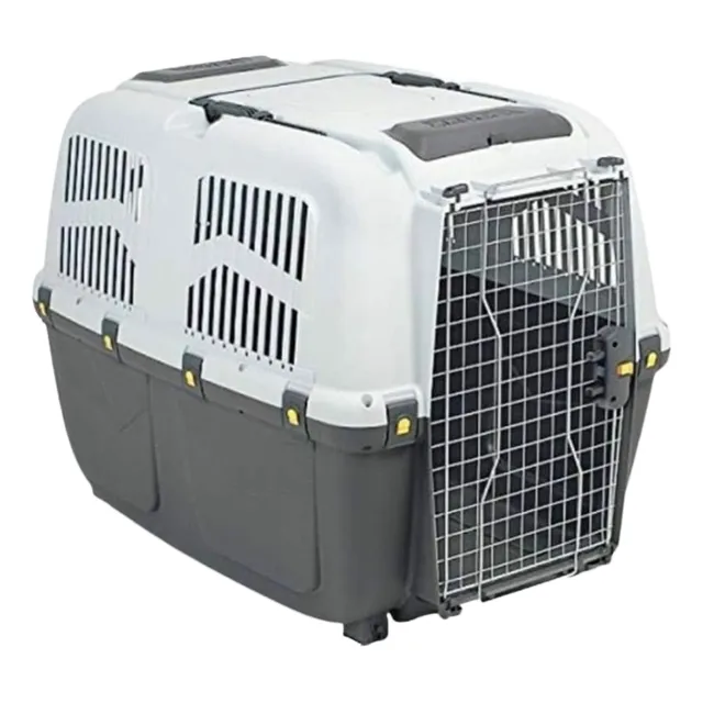 Transportador Jaula Kennel Gigante Perros Grandes 105 Cm