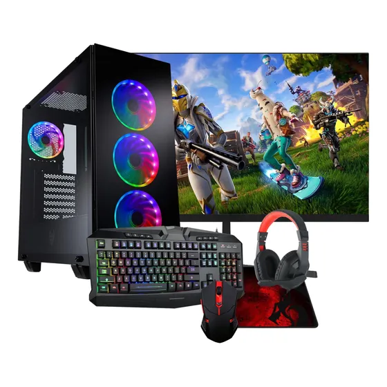 Pc Torre Gamer I5 - 16gb Ram - 480 Ssd +nvidia 4gb + Monitor