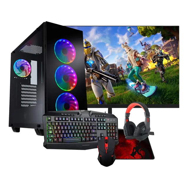 Pc Torre Gamer I5 - 16gb Ram - 480 Ssd +nvidia 4gb + Monitor