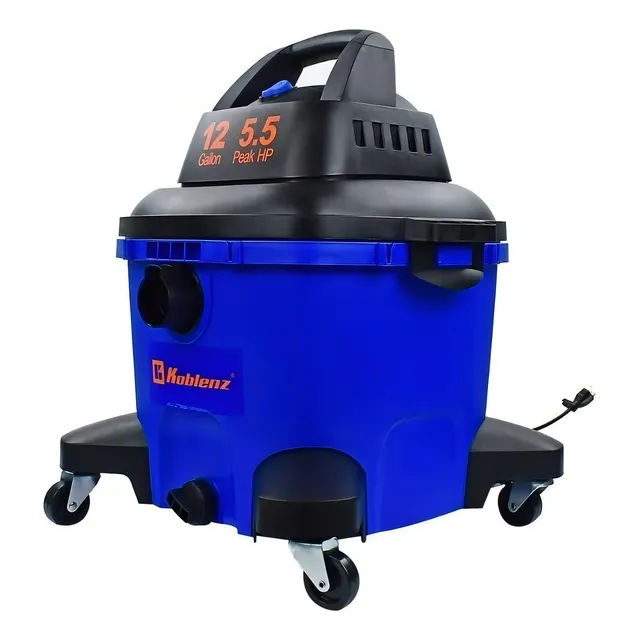 Aspiradora Koblenz Wd-12 L4 Seco Mojado 12 Gal Color Azul/Negro
