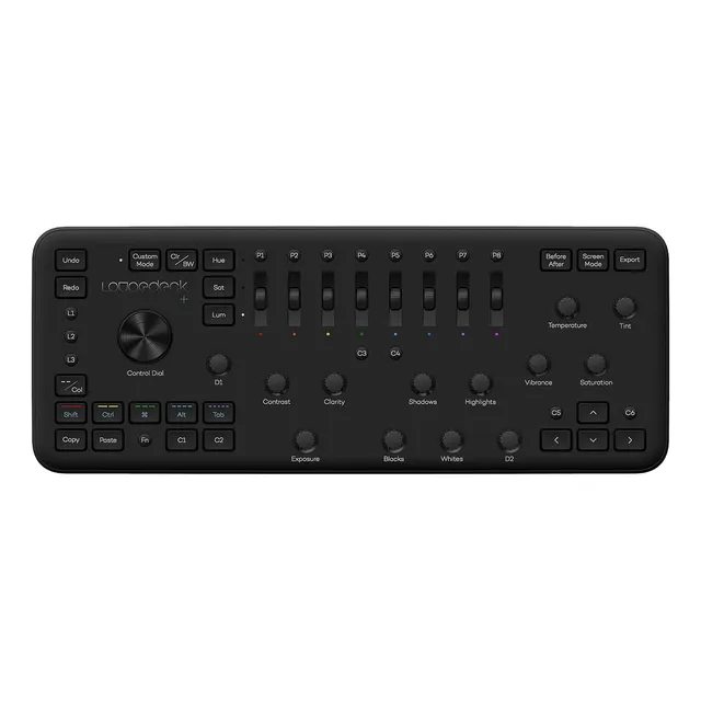 Loupedeck Plus Consola De Edición De Fotos Y Video Para Adob