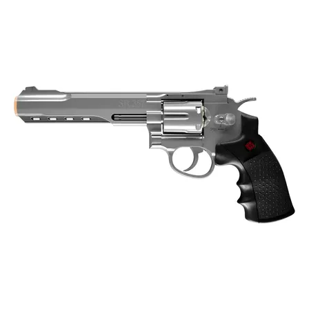 Revólver De Pressão Co2 Sr357 Silver 4.5mm Crosman Prateado 4.5 Mm