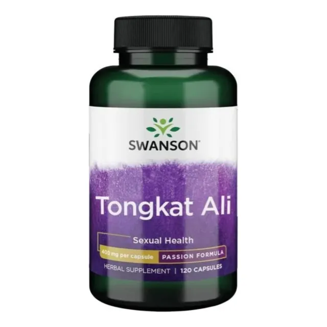 Long Jack / Tongkat Ali (eurycoma) Swanson Usa 400mg 120caps Sin Sabor