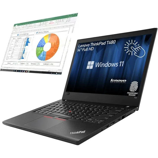 Lenovo Thinkpad T480s 14  Fhd Touch Core I5 8350 16g 256g