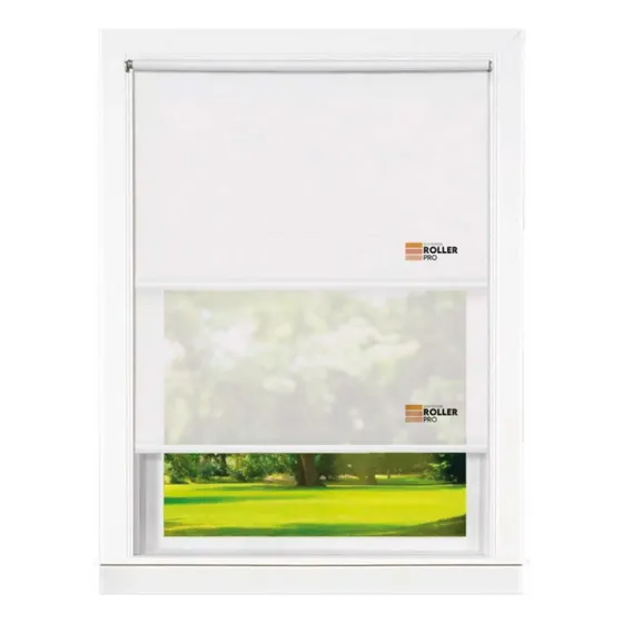 Cortina Roller Doble Blackout-sunscreen6% De 154x250cm D-41
