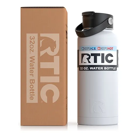 Termo/ Cooler Rtic Chalk Matte (blanco) Con Tapa, 32oz