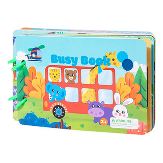 Libro Montessori Busy Para Que Los Niños Aprendan Habilidade Libro Montessori Busy Para Que Los Niños Aprendan Habilidade