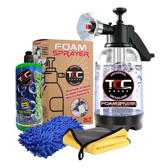 Kit Lavado Standard Carro - Moto Foam Sprayer Tcc Universal