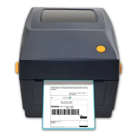 Impresora De Etiquetas Autoadhesivas 108mm Multiusos Negro