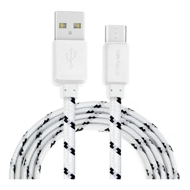 Cable Usb Tipo C Carga Rápida 100cm Crown Cmcu-3072c - Tv