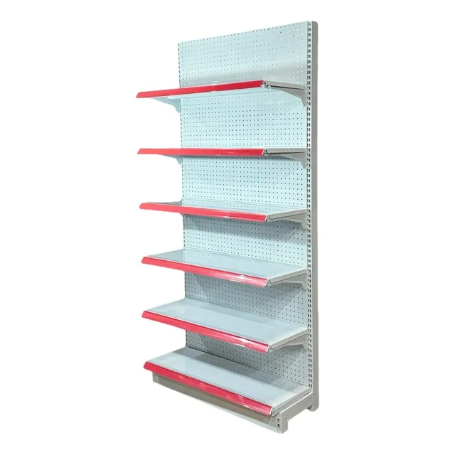 Góndola Viana Metal 195x95x40 Cm 4 Estantes