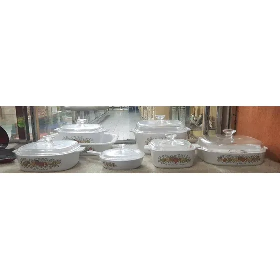 Juego De Ollas  Corning Ware Horno-microhondas-cocina