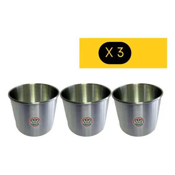 Pack Molde Mini Cake Ivhalia De 10 Por 10 Cm De Alto
