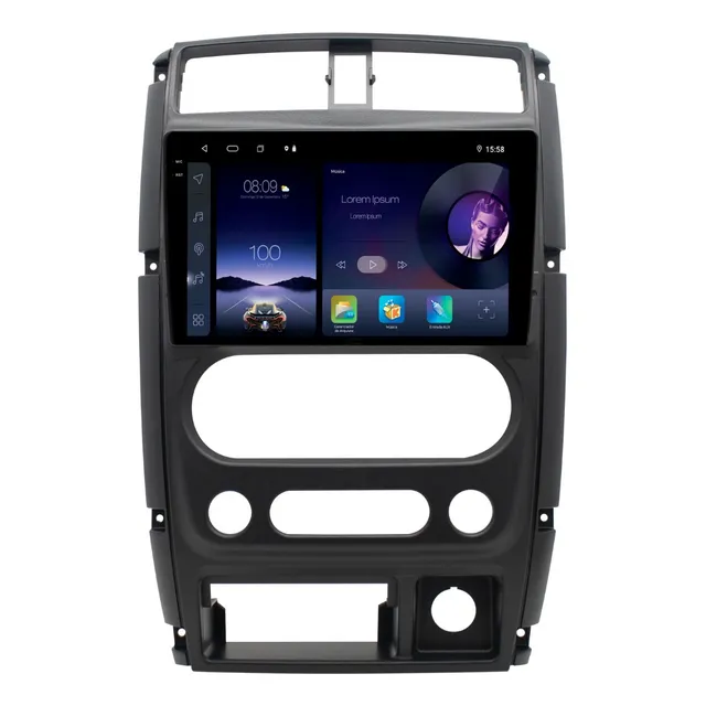 Multimídia Adak Iplay G2 Jimny 2009 A 2022 2ram 64gb 9'