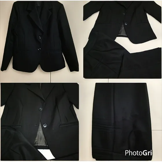 Conjunto Blaser Dama Clásico Largo Mujer Ejecutiva