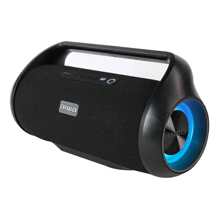 Bocina Inalámbrica Aiwa True Wireless Aws800bt Negro