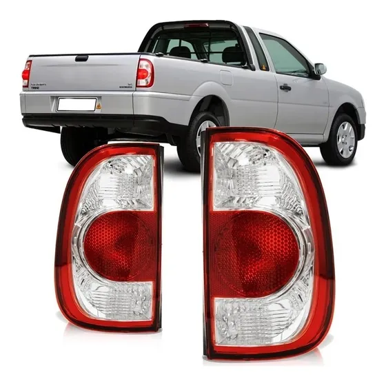 Par De Faro Trasero Vw Saveiro 2005 2006 2007 2008 2009 Orig