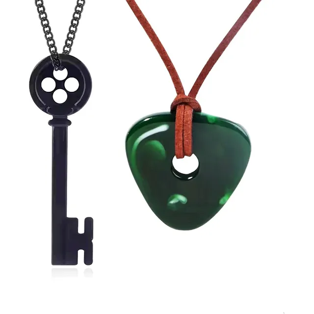 Collar Llave Coraline Caramelo Cadena Amistad Gato