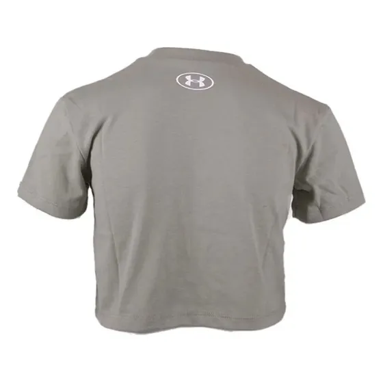 Remera Under Armour Ua Cp Sportstyle Logo Ss Verde Niñas