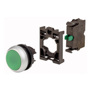 Boton Pulsador Color Verde Completo M22-d-g Eaton-moeller Boton Pulsador Color Verde Completo M22-d-g Eaton-moeller