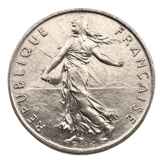 Moeda Do França: ½ Franco