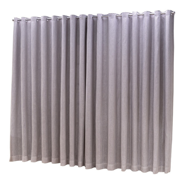 Cortina Microfibra Com Linho 6,00x2,30 VarĂŁo Cortina Microfibra Com Linho 6,00x2,30 VarĂŁo