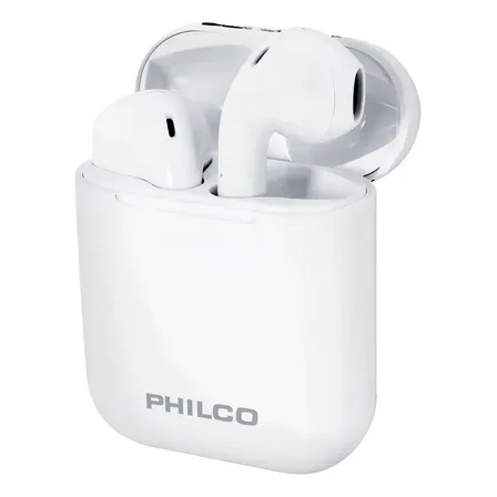 Audífonos Bluetooth Philco Touch True Wireless Twd3b Blanco