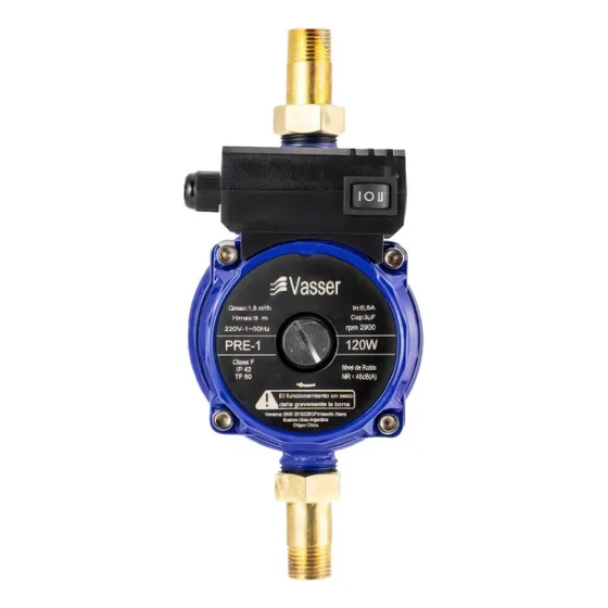 Bomba presurizadora Agua Vasser PRE-1 120W 220V