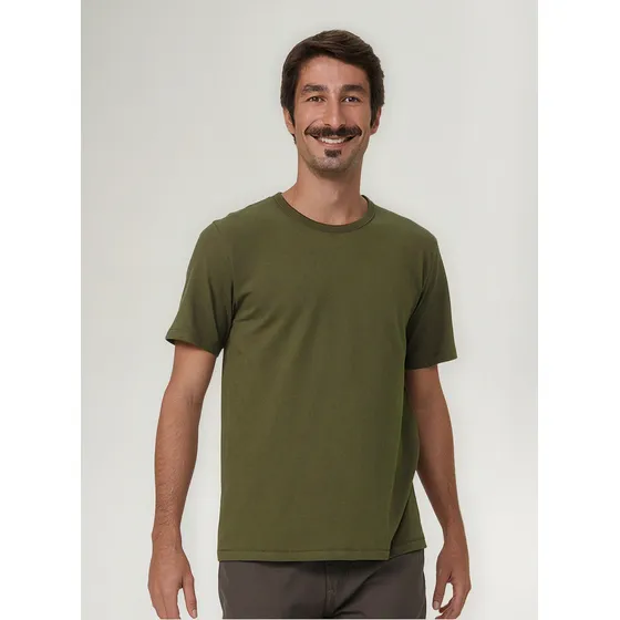 Camiseta Unissex Básica Modelo Slim - 0299