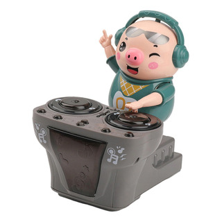 Little Dj Pig Music Toy Dancing Piggy Doll Con Luz Colorida Little Dj Pig Music Toy Dancing Piggy Doll Con Luz Colorida