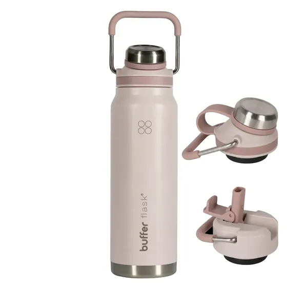 Termo Botella Agua Termica Buffer Acero Inoxidable 710ml - Pinky