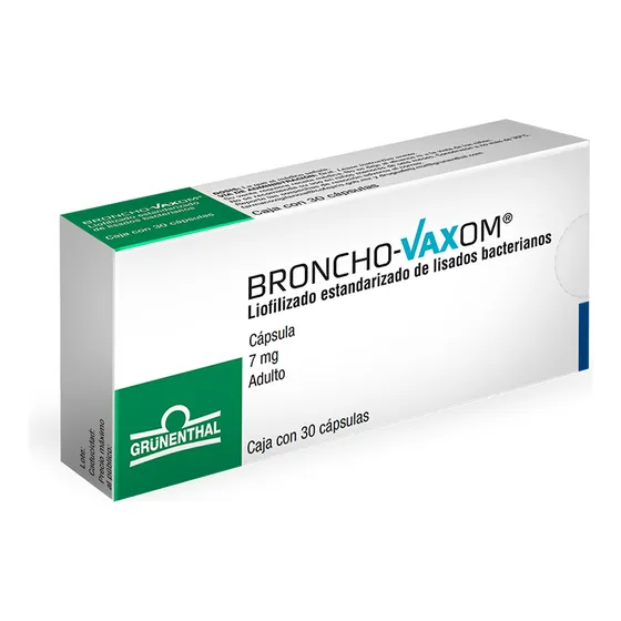 Broncho-vaxom Adulto Cápsulas 7 Mg, 30 Cápsulas