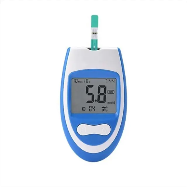 Glucómetro Digital Monitoreo Azúcar Control Salud Portátil