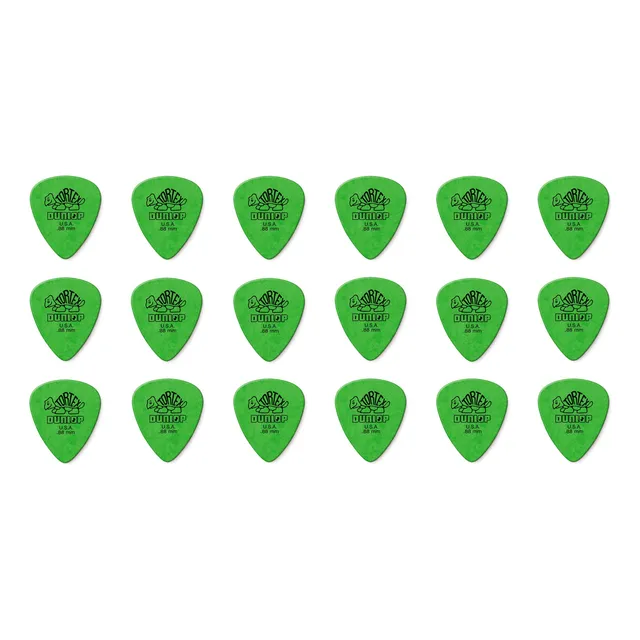 Pack X 18 Puas Jim Dunlop 418r.88 Tortex Standard 0.88 Mm