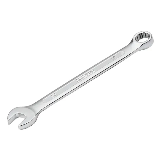 Llave Combinada 10 Mm Boca Estriada Jadever Jdsa1110 Color Plateado