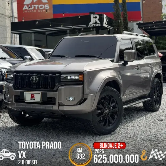 Toyota Land Cruiser Prado 2026 2.8 Vx Blindada