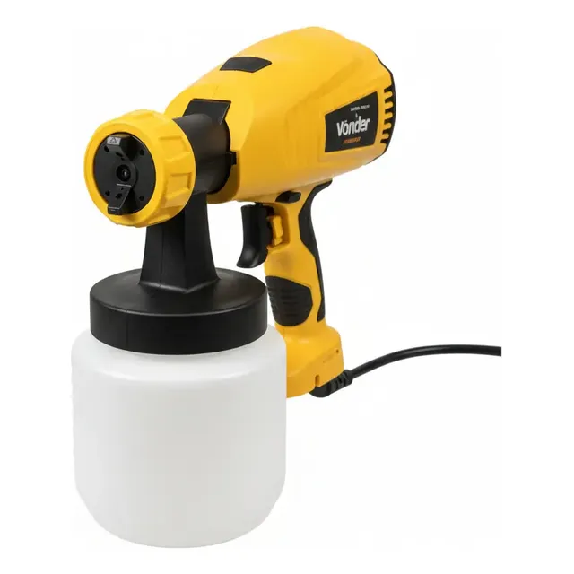 Pistola De Pintura Elétrica Pev400 800ml Vonder Amarelo/preto 127v