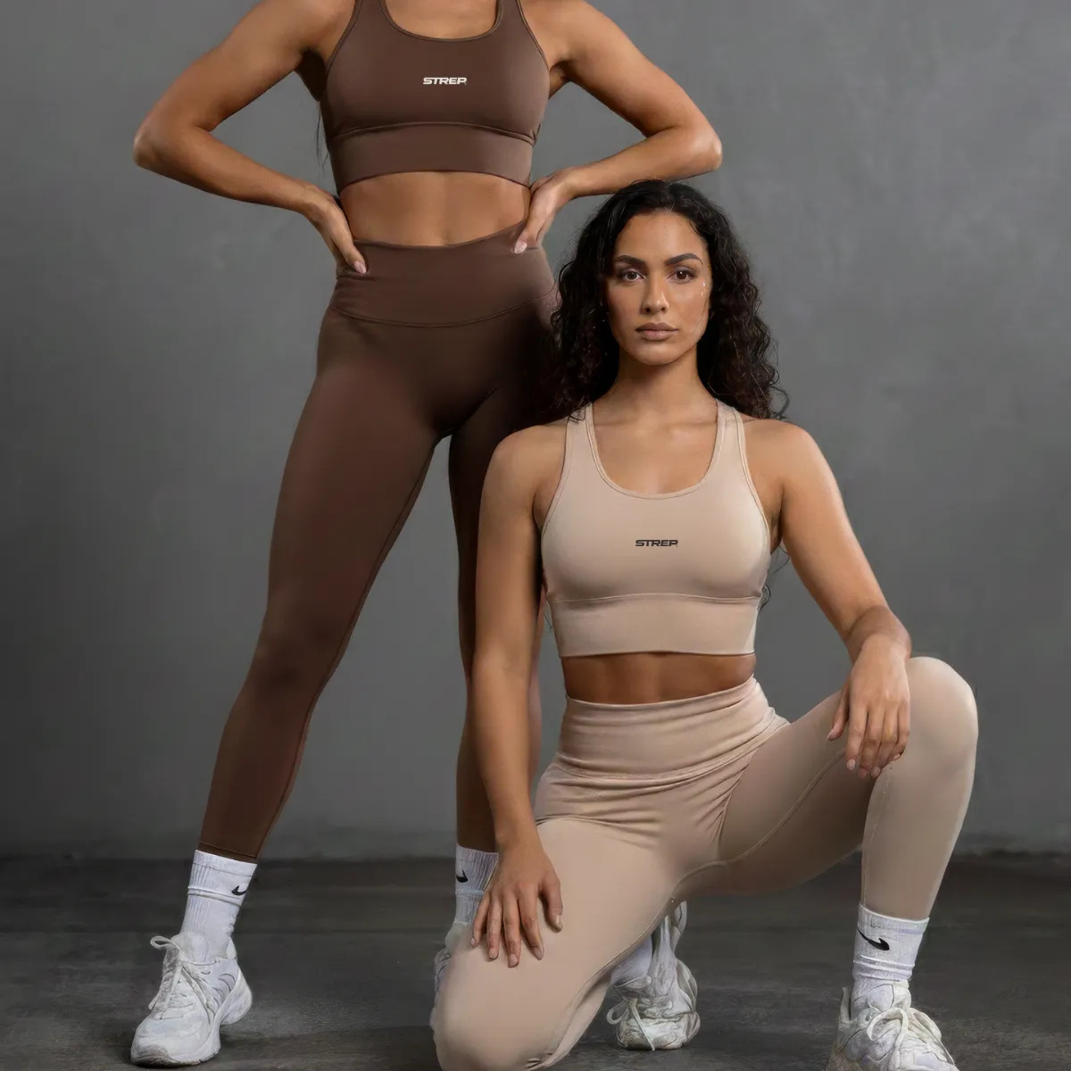 Kit 2 Conjunto Feminino Fitness Calca Leg Com Top