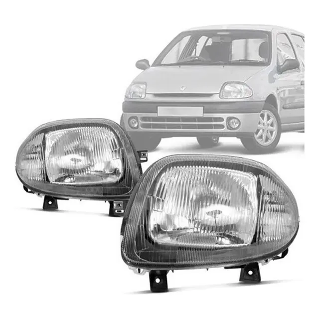Farol Clio 99 00 2001 2002 Foco Simples