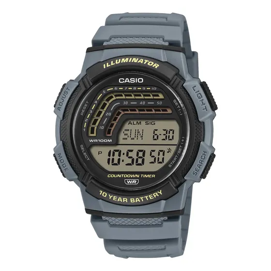 Reloj Casio Moda Modelo: Ws-1800-2avcf Gris Oscuro