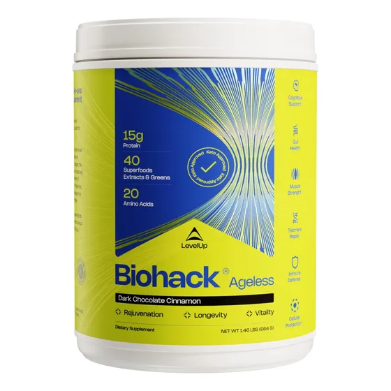 Levelup Biohack Agless: Collostrum Collagen Superfoods Para