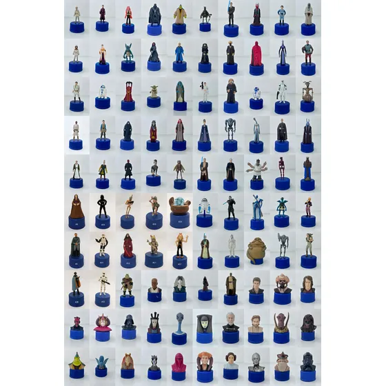 Pepsi X Star Wars Episode I Ii Iii Bottle Cap Collection