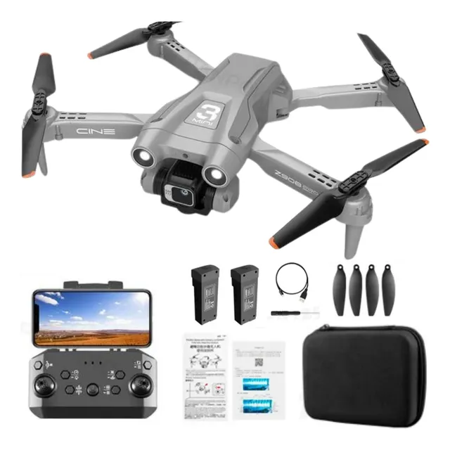 Mini Dron Z903 Pro Cámara Dual 4k 2 Baterías Wifi Fpv Gps
