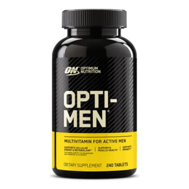 Multivitamico Opti-men 240 Caps - Optimum Nutrition Sabor Natural