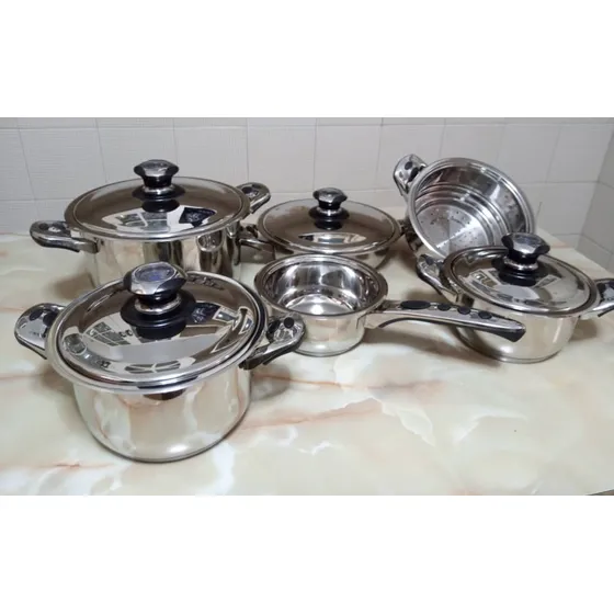 Ollas Magefesa Nuevas De Acero Inoxidable